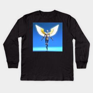 Angel Armor Version 3 Kids Long Sleeve T-Shirt